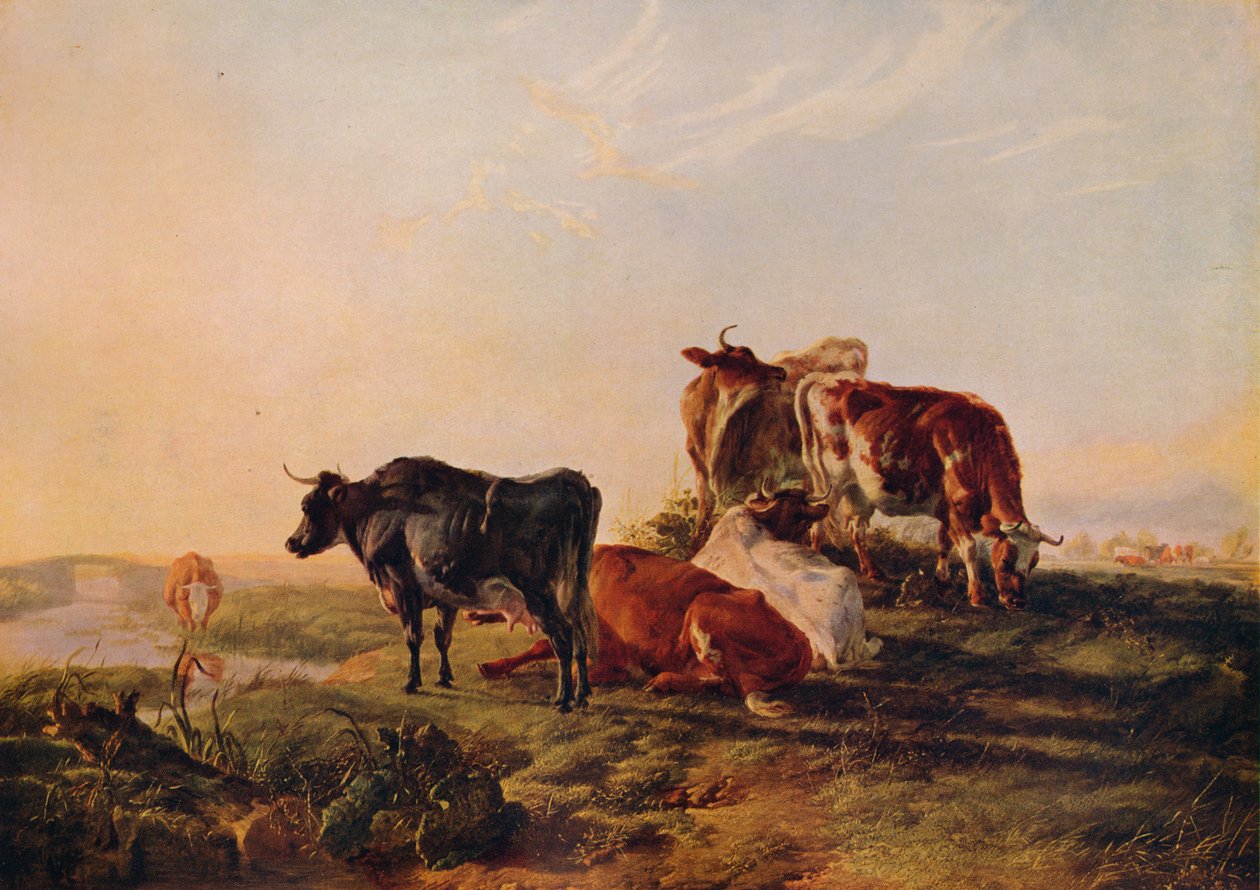 Canterbury Meadows, c1879 od Thomas Sidney Cooper