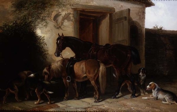 U koryta (olej) od Thomas Smythe