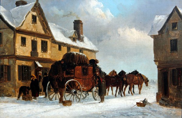 Vykládání jeviště (olej na plátně) od Thomas Smythe