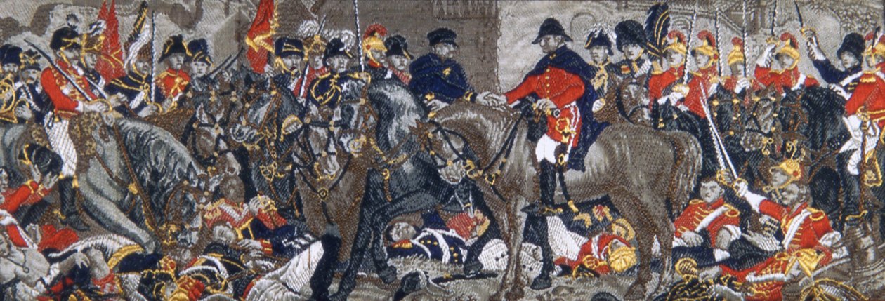 Wellington a Blucher od Thomas Stevens