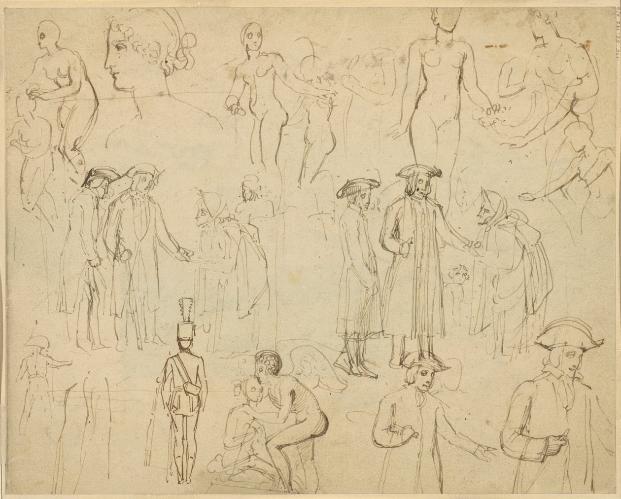 Roger de Coverley a Cikáni [verso] od Thomas Stothard