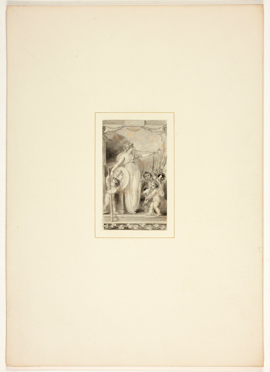 Studie pro tabuli z Úkolu od Thomas Stothard