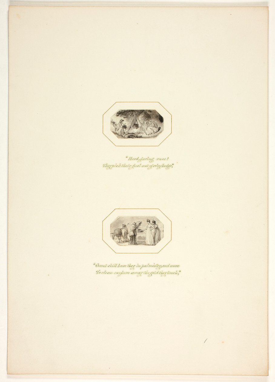 Studie pro desku z „The Task“ od Thomas Stothard