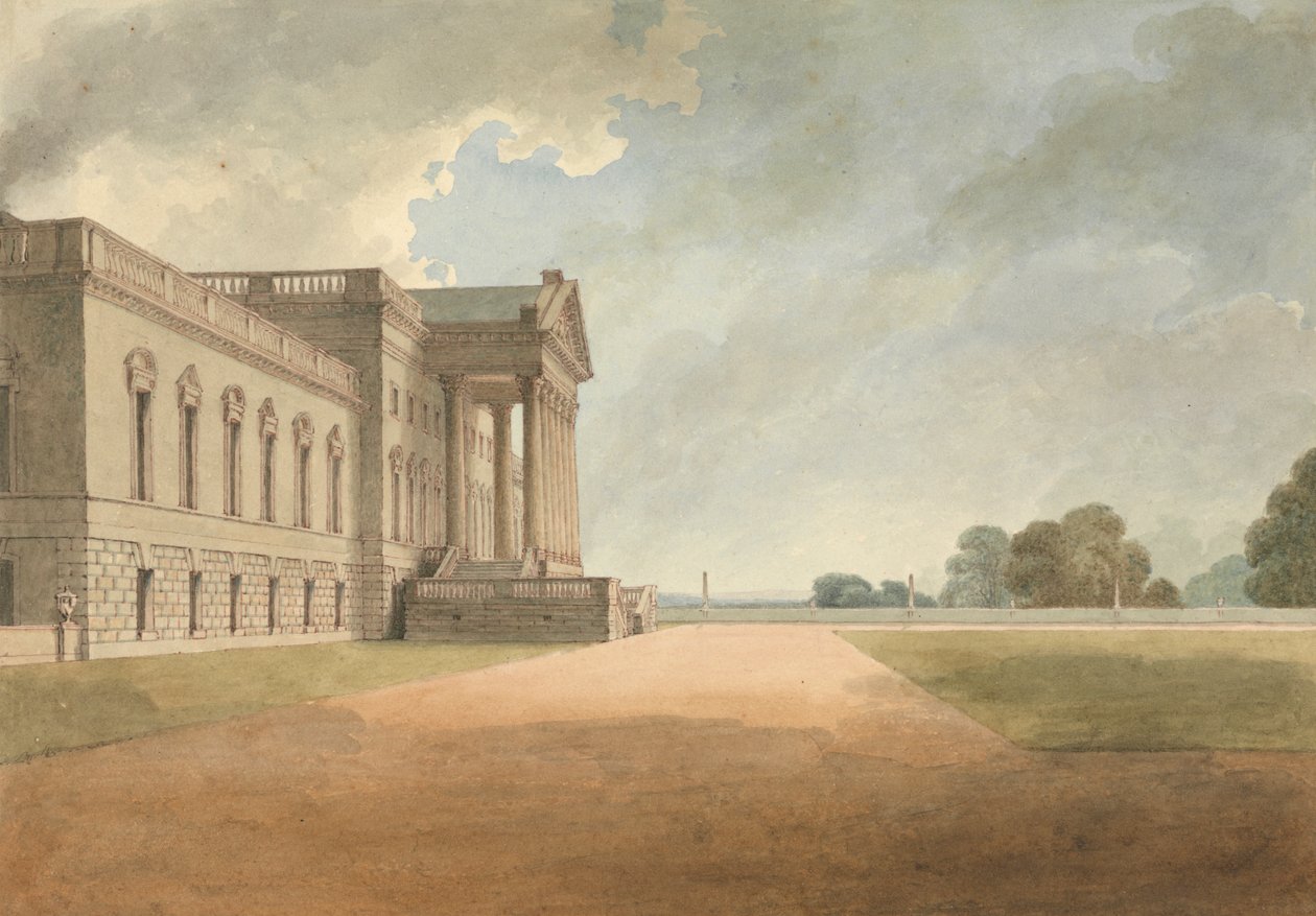 Wanstead House, Essex od Thomas Streatfield
