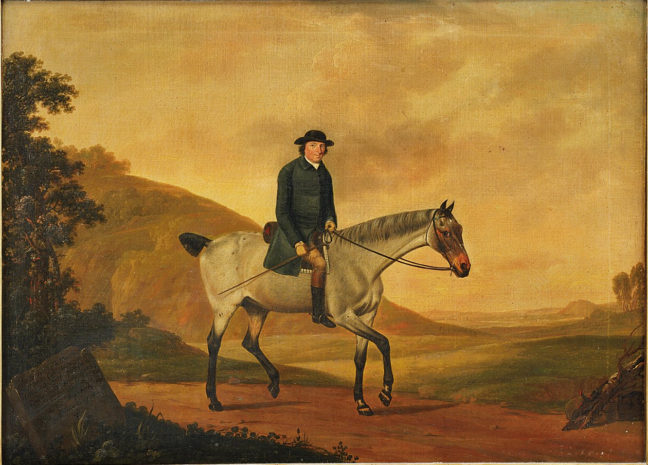 Portrét Richarda Davenporta, 1776 od Thomas Stringer