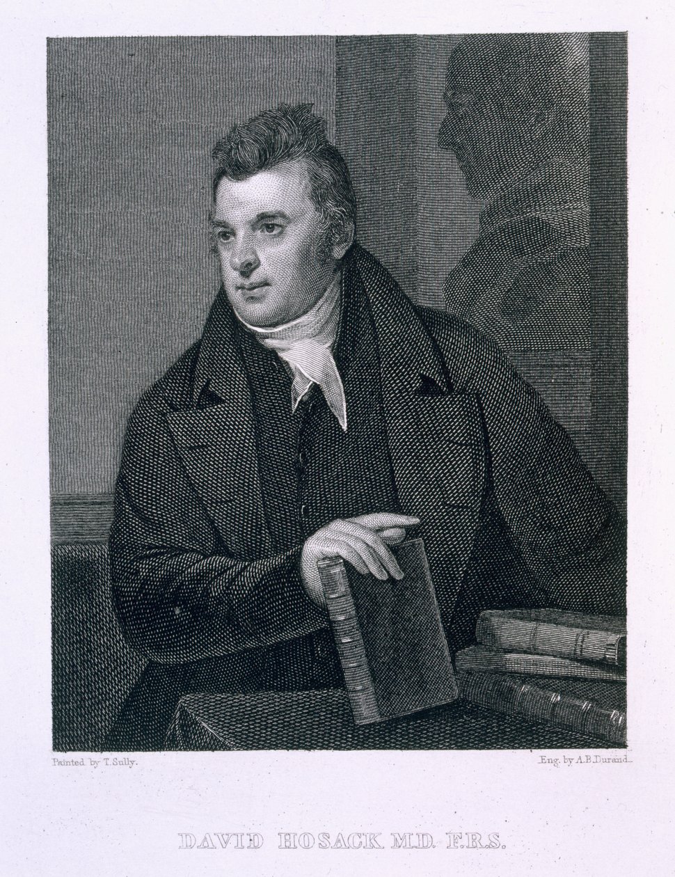 David Hosack, rytý Asher Brown Durand (1796-1886) od Thomas Sully