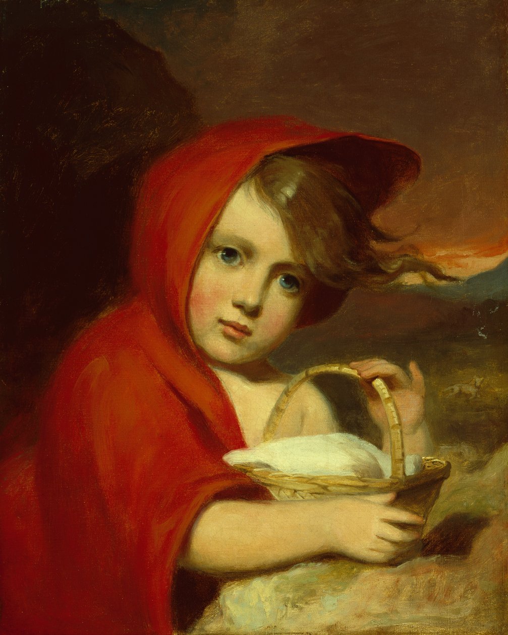 Červená Karkulka od Thomas Sully