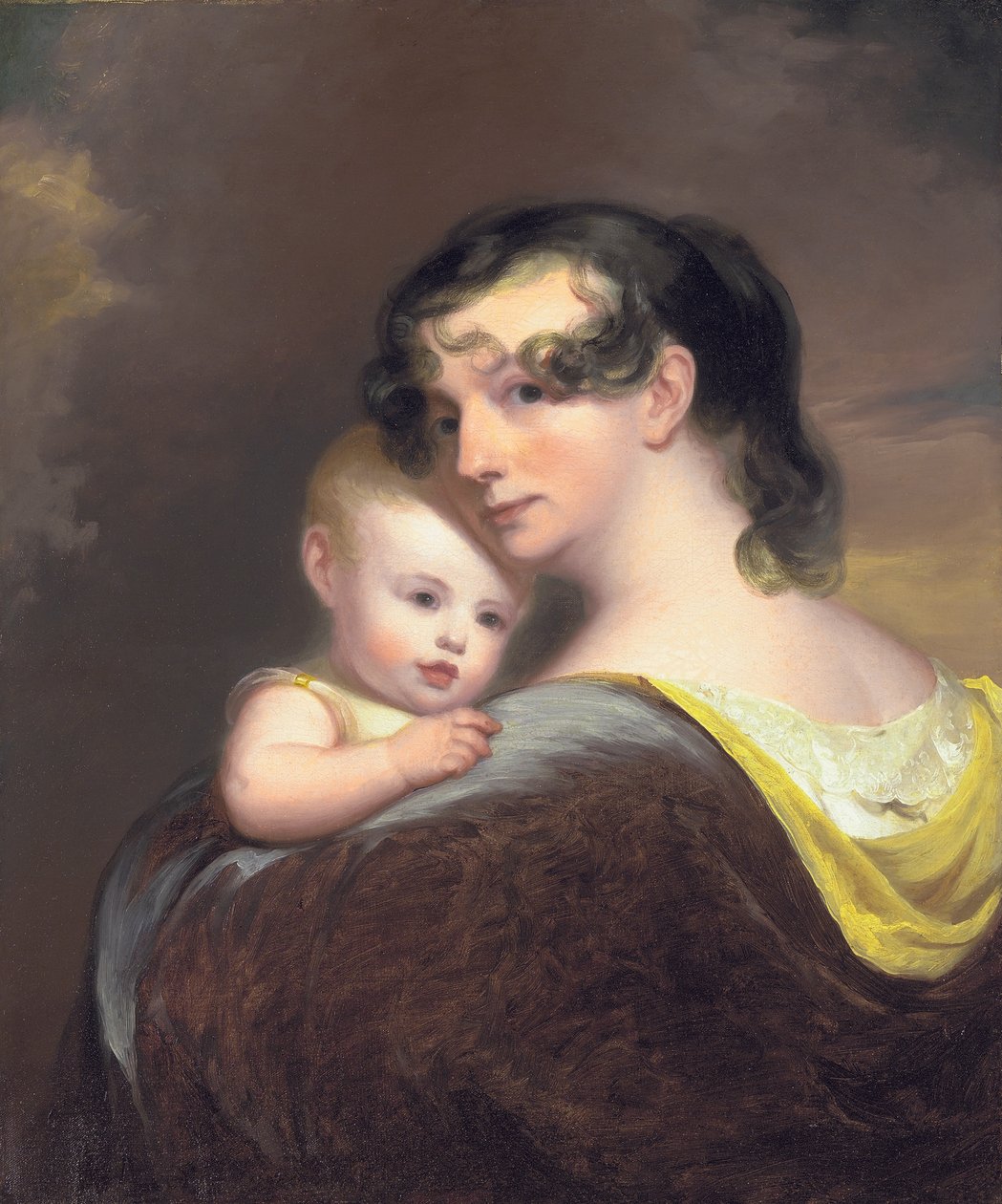 Portrét Esther Fortune Warren a její dcery Hester, 1811 od Thomas Sully