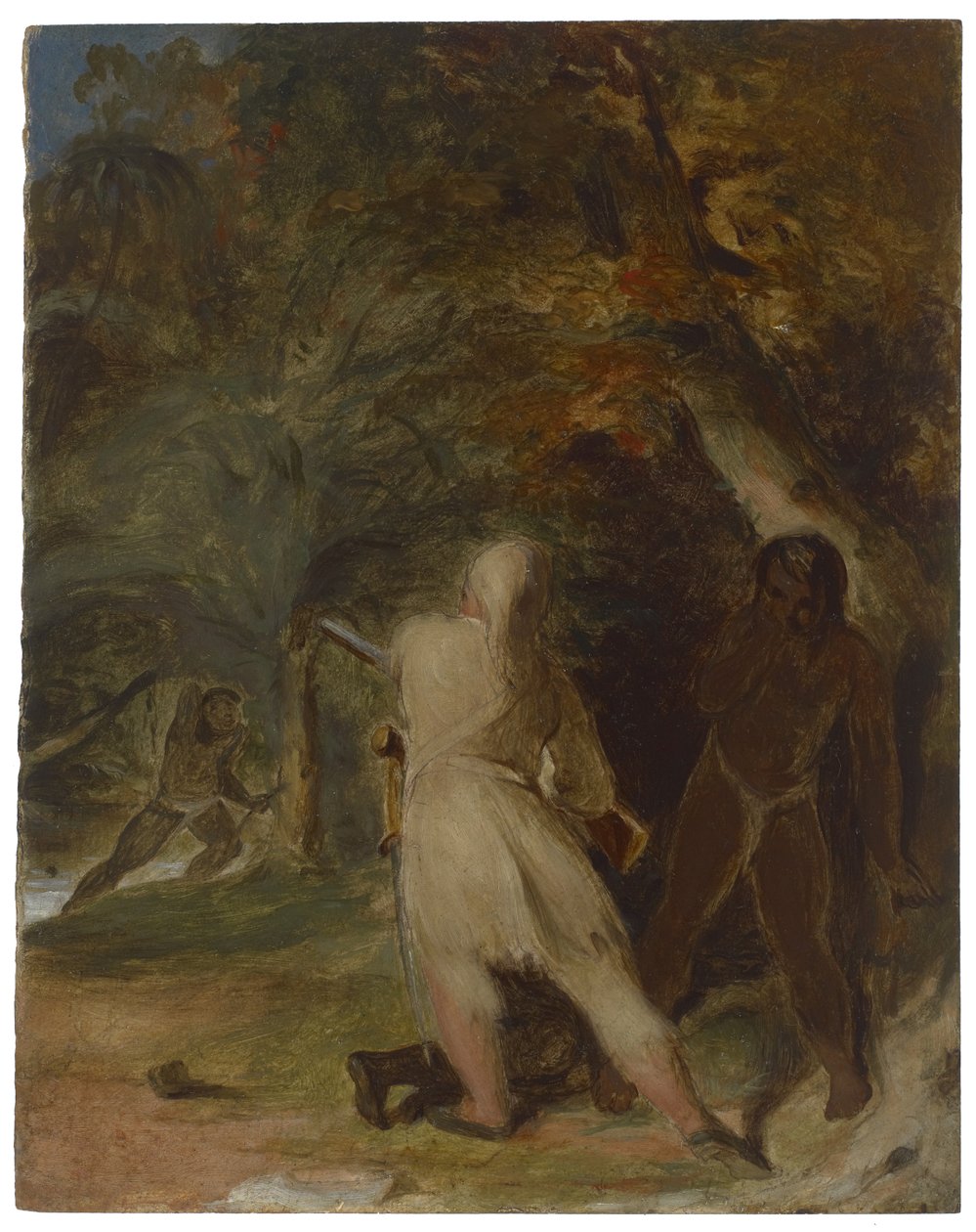 Saving the Life of Friday, c.1856 od Thomas Sully
