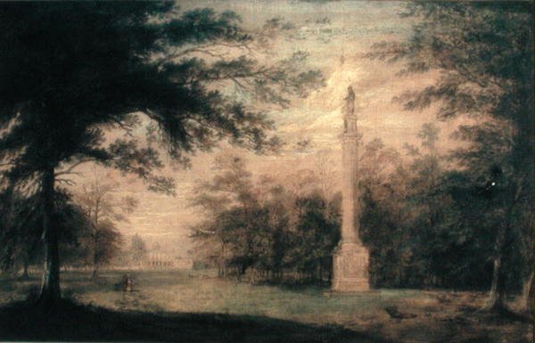 Stoke Park, sloup sira Edwarda Cokea od Thomas Sully