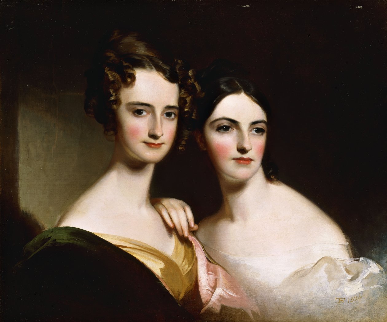 The Mc Ilvaine Sisters, 1834 od Thomas Sully