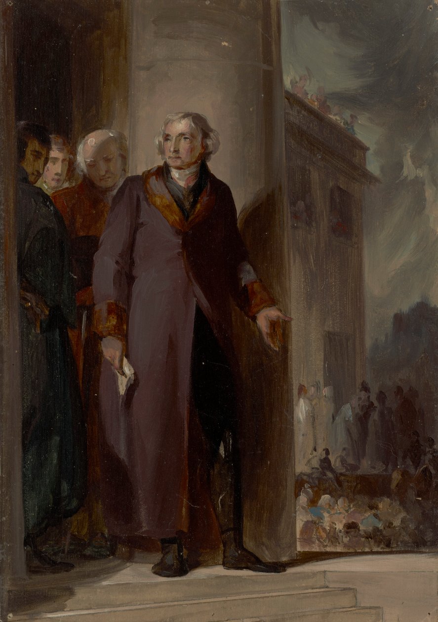 Thomas Jefferson (1743-1826), LL.D. 1786 od Thomas Sully