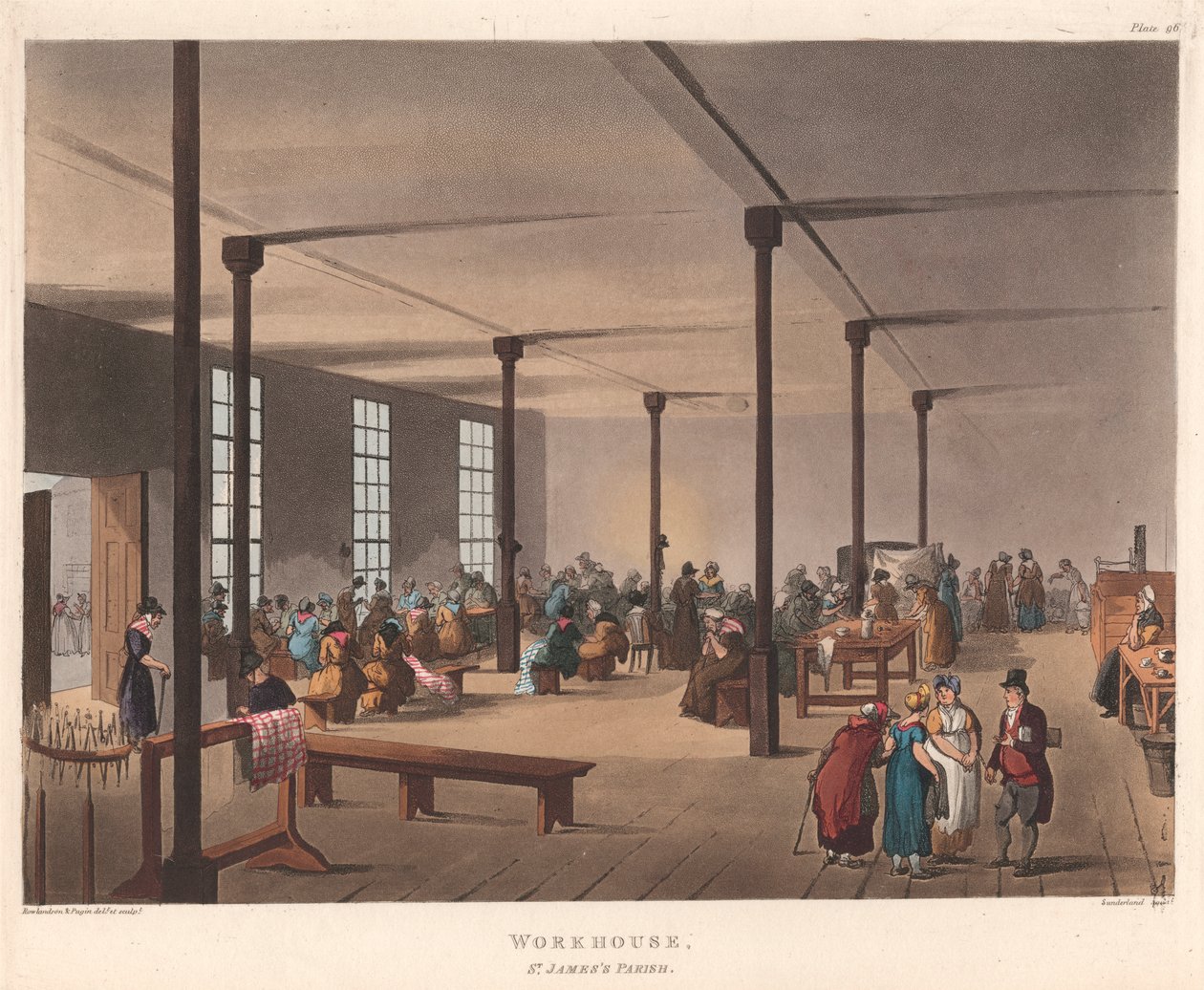 Workhouse St. James Parish od Thomas Sunderland