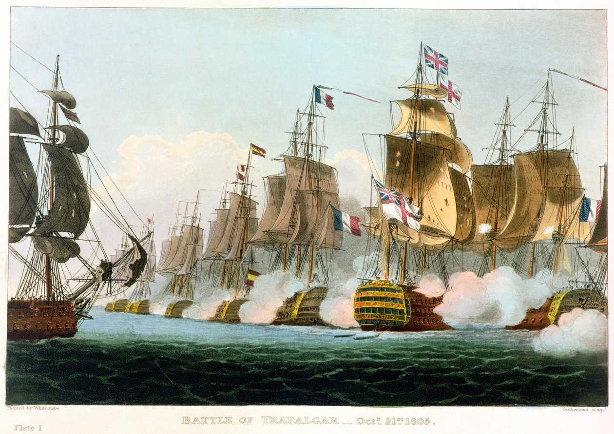 Bitva u Trafalgaru, 21. října 1805 1816 od Thomas Sutherland