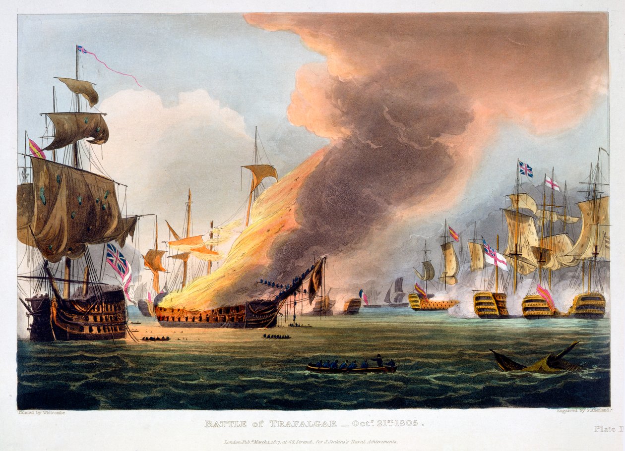 Bitva u Trafalgaru, 21. října 1805 1816 od Thomas Sutherland