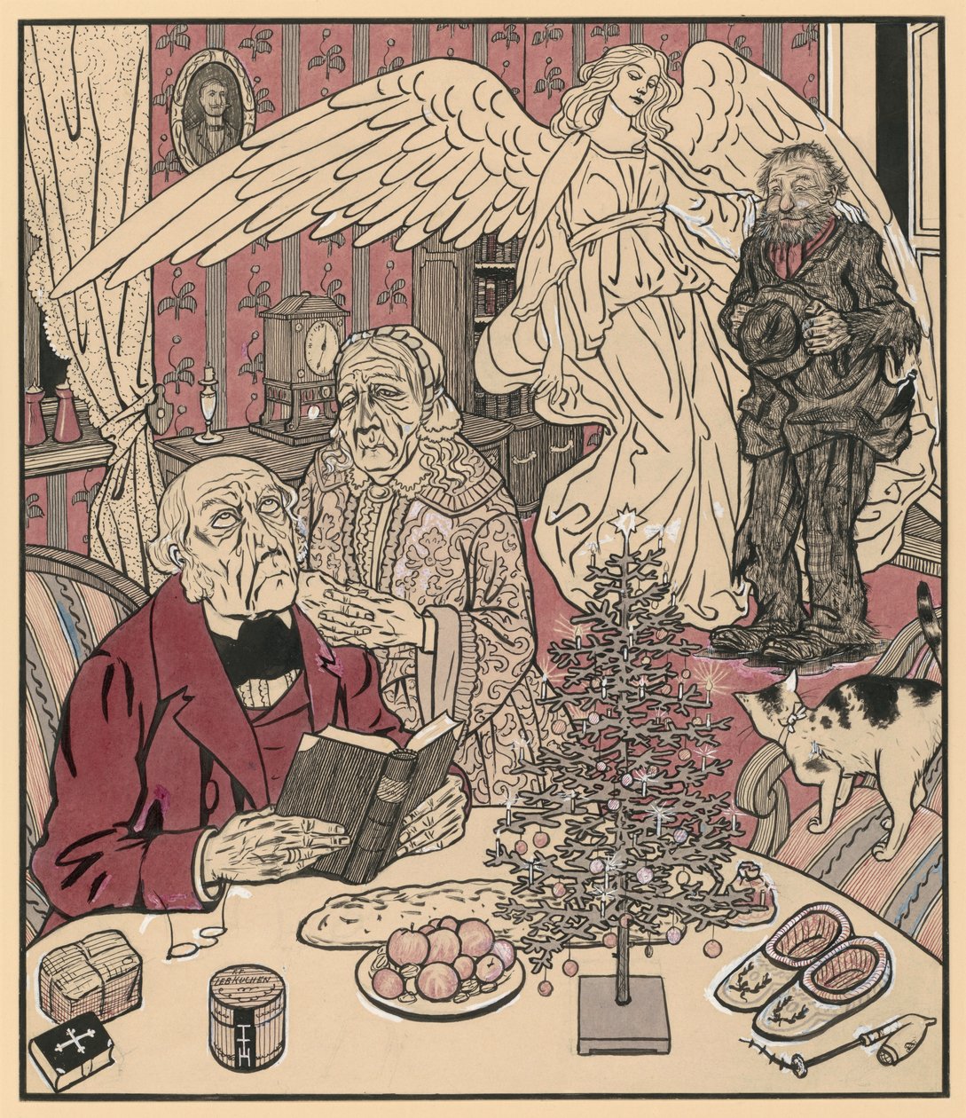 Ztracený syn aneb Zkažený syn (Obrázky z rodinného života, č. 4) od Thomas Theodor Heine