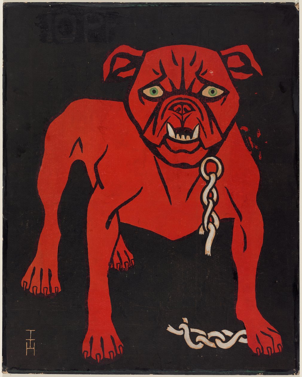 Die Simplicissimus-Bulldogge od Thomas Theodor Heine
