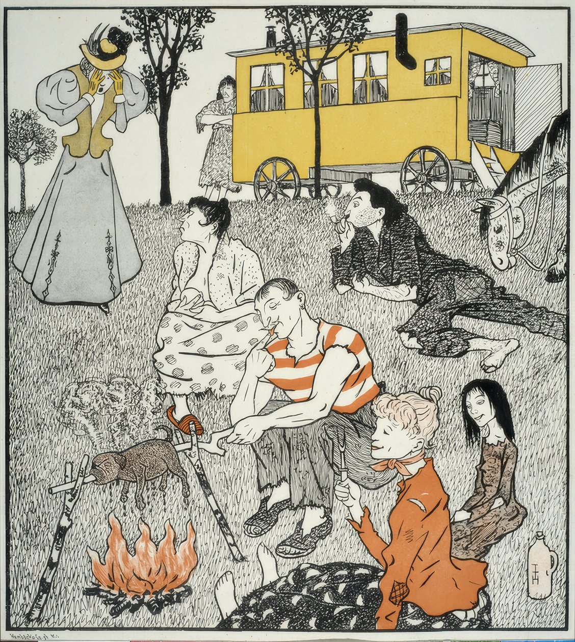 Shledání. / Oh Puzzi, musím tě takhle najít! od Thomas Theodor Heine