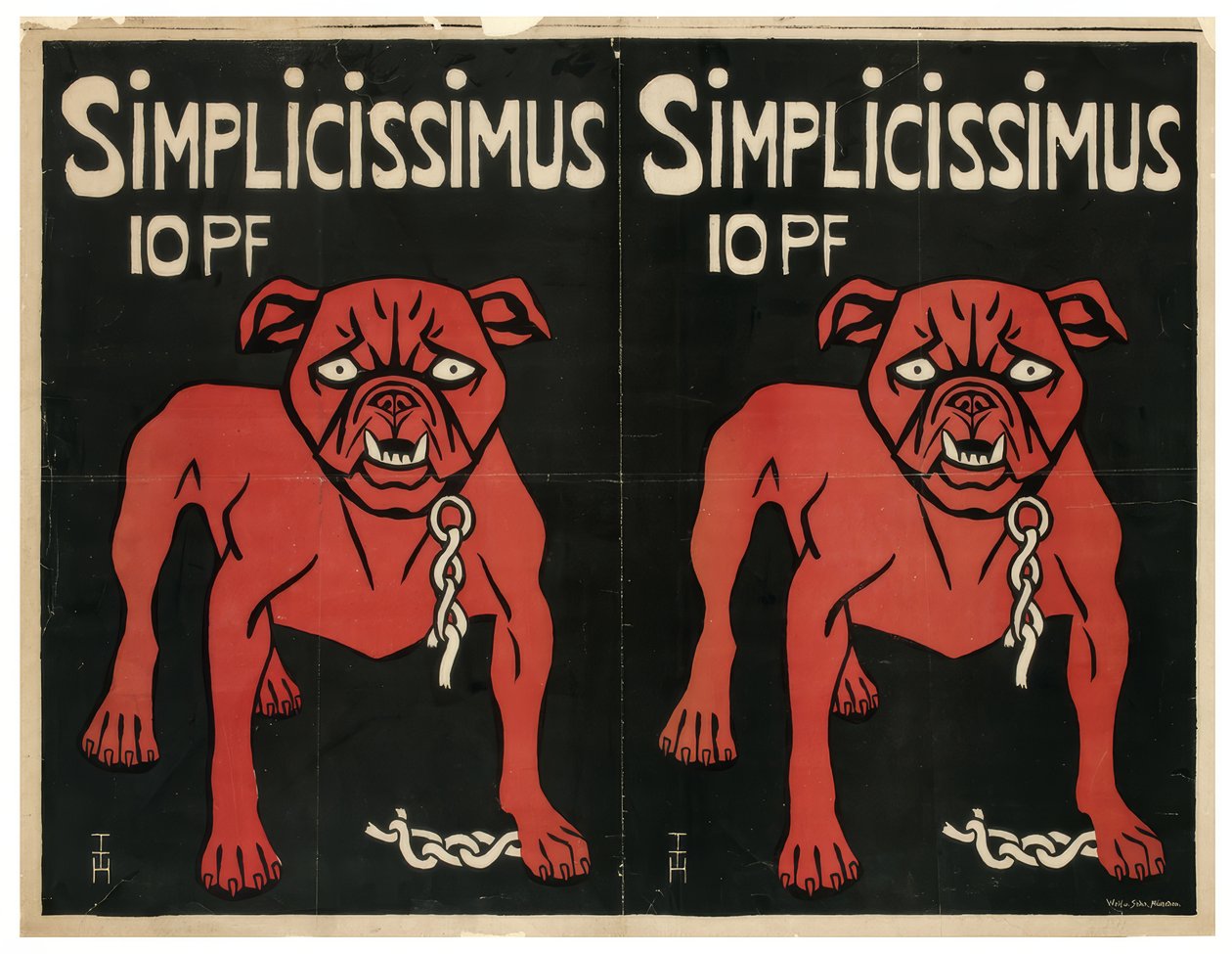 JEDNODUCHÉ 10 PF od Thomas Theodor Heine