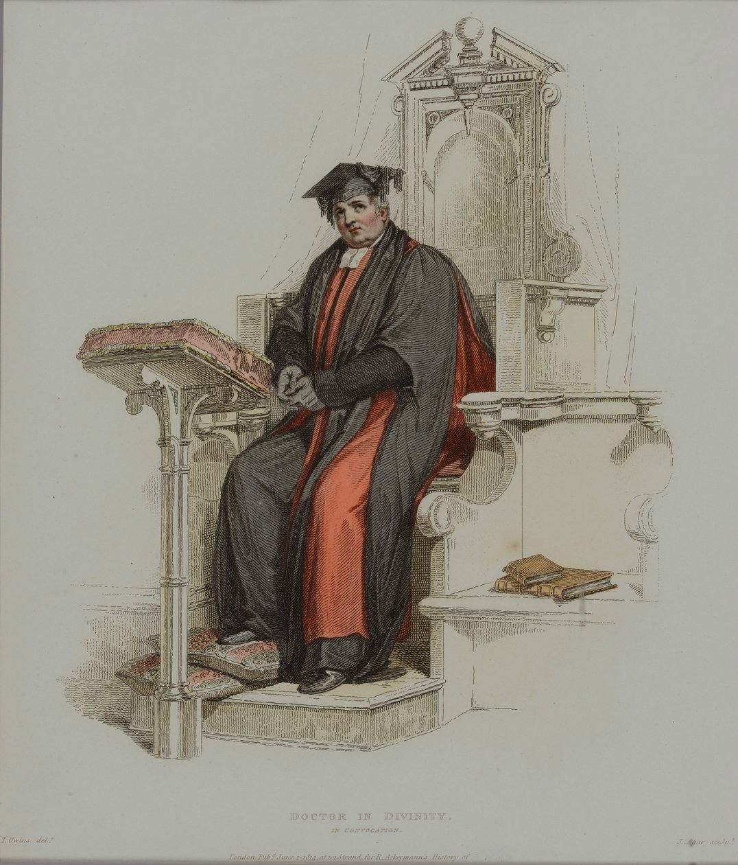 Doctor in Divinity, vyryl J. Agar, publikováno v R. Ackermann