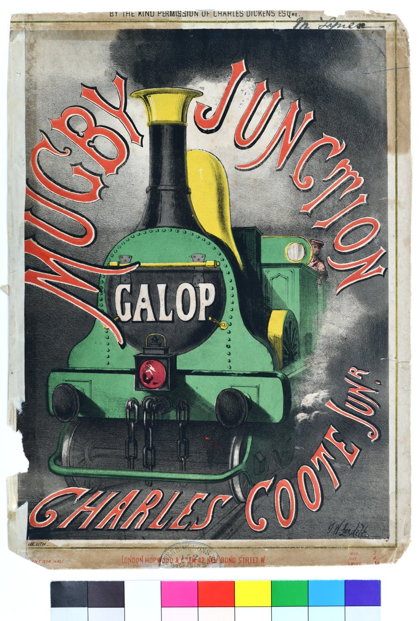 Mugby Junction Galop, asi 1880 (chromolitografie na papíře) od Thomas Wales Lee