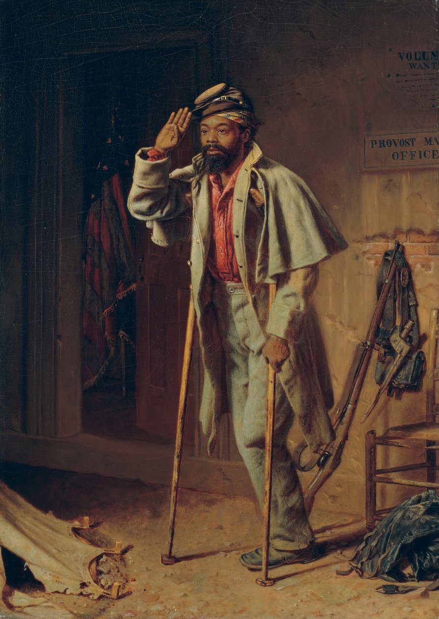 Trochu válečné historie: Veterán, 1866. od Thomas Waterman Wood