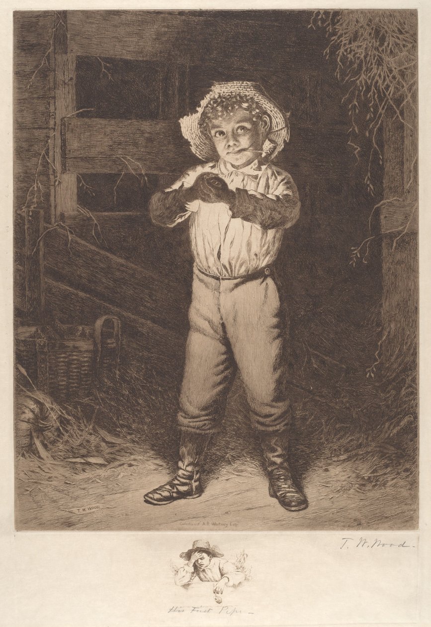 Jeho první dýmka od Thomas Waterman Wood