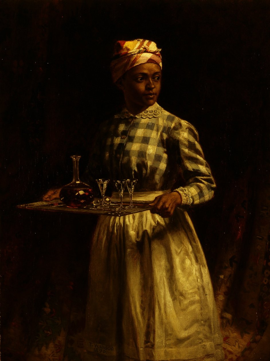 Služebná, 1890 od Thomas Waterman Wood