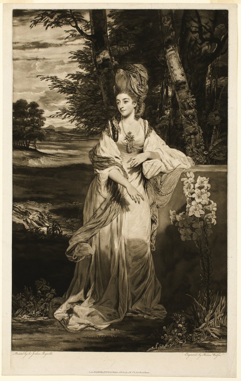 Catherine, lady Bampfylde od Thomas Watson