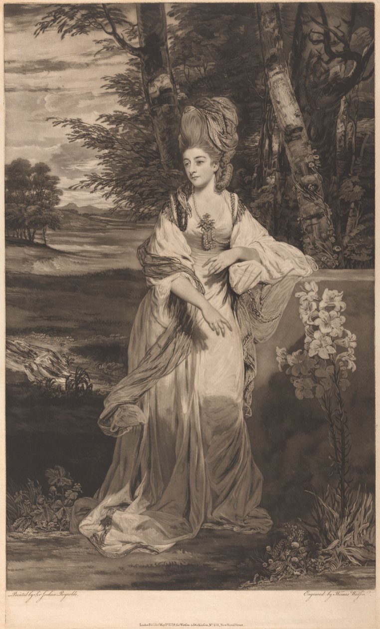 Catherine, lady Bampfylde od Thomas Watson