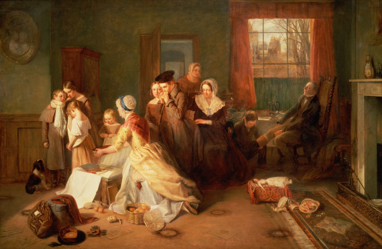 Jít do školy, 1842 od Thomas Webster