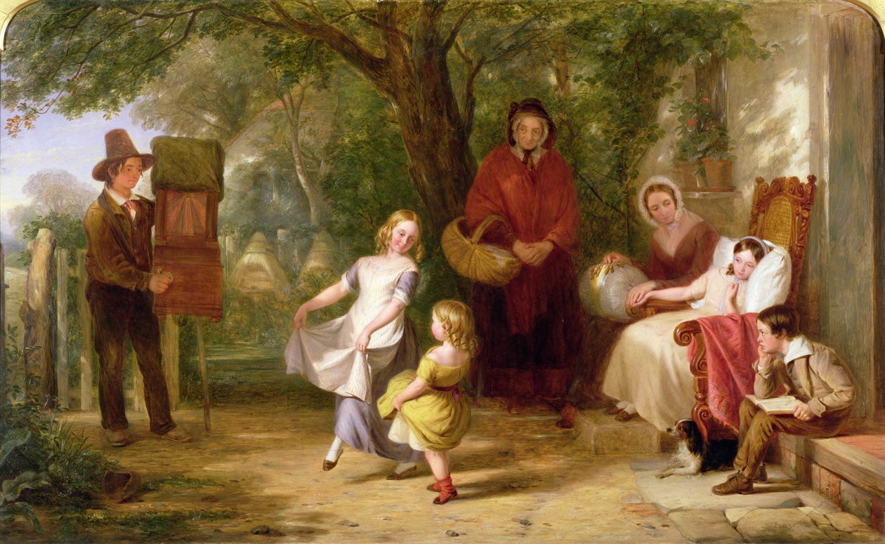 Nemoc a zdraví, 1843 od Thomas Webster