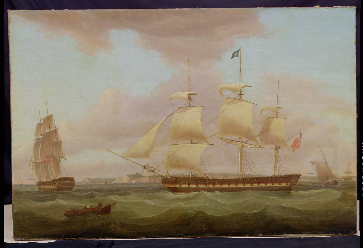„Vévodkyně z Athollu“ ctihodné Východoindické společnosti, 1822 od Thomas Whitcombe