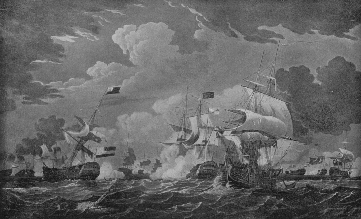 Vítězství admirála Duncana, c1798 od Thomas Whitcombe