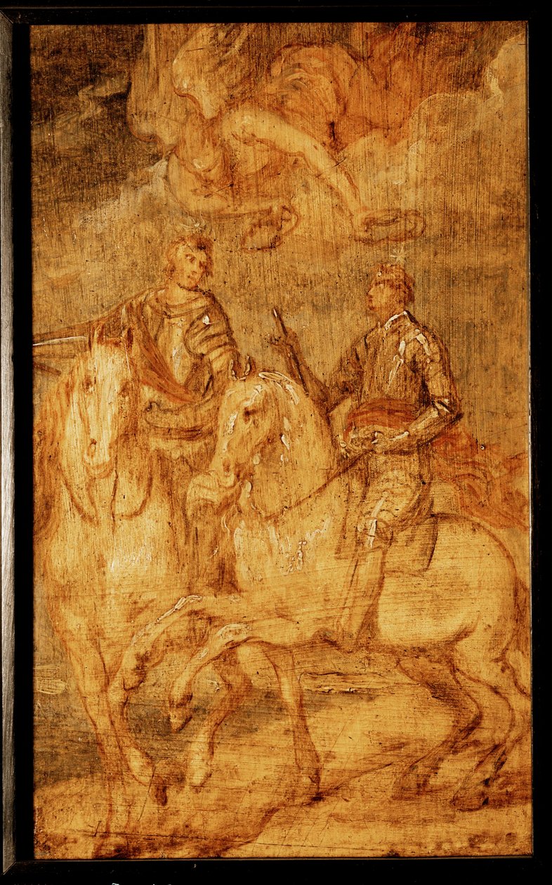 Maurice a Fridrich z Nassau v bitvě o
Nieuwpoort... od Thomas Willeboirts