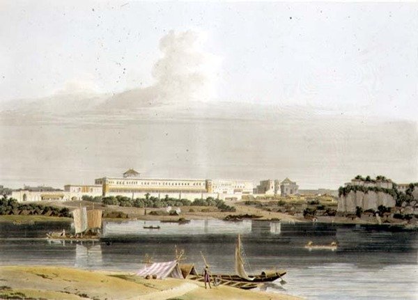 Palác Nawab Shuja Dowla v Lucknow, deska XVI ze 4. části 