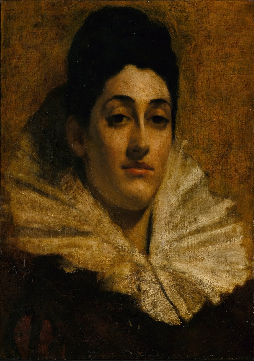 Portrét Frances C. Houstonové od Thomas Wilmer Dewing
