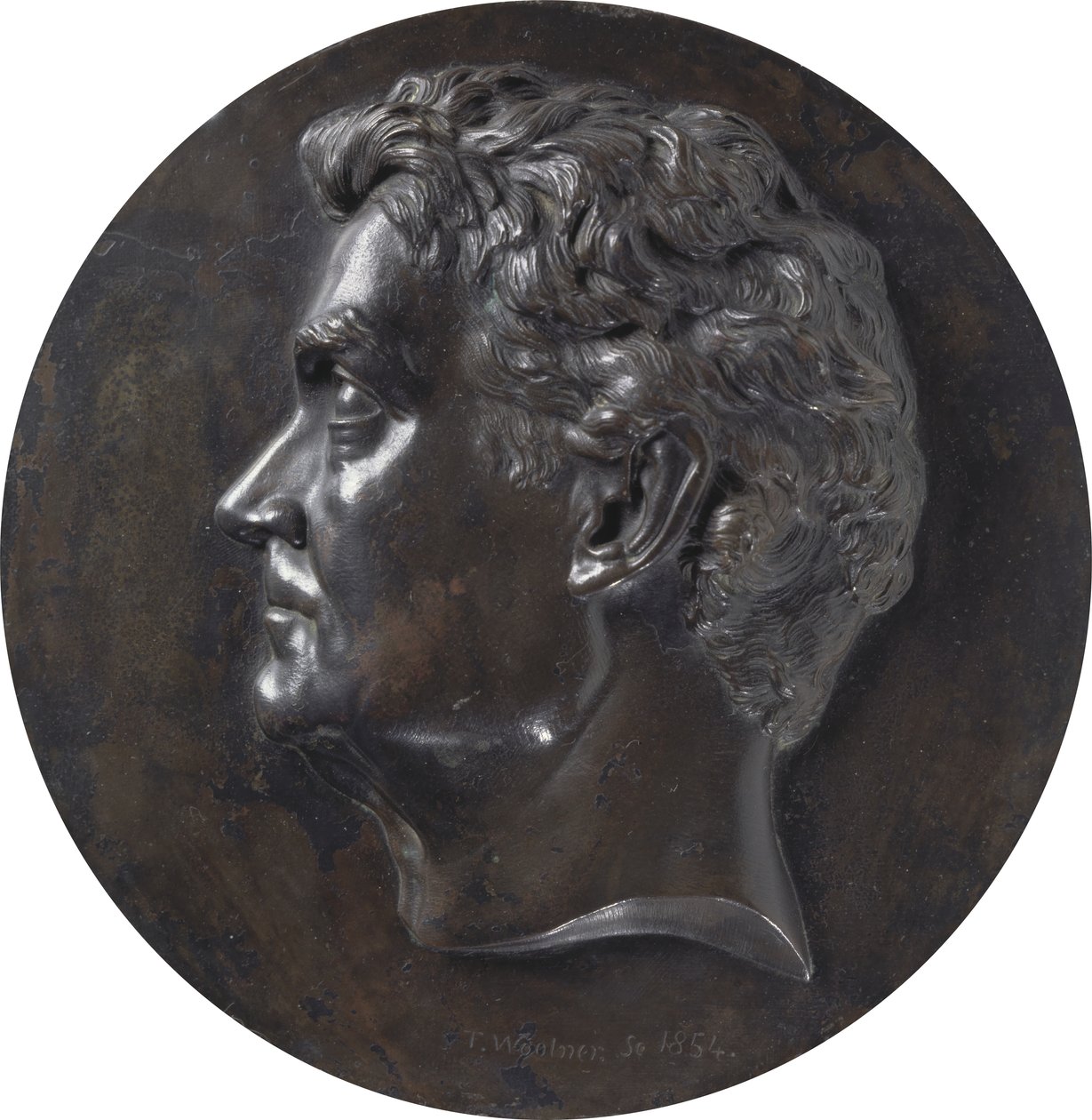 William Charles Wentworth (1790-1872) 1854 (bronz) od Thomas Woolner