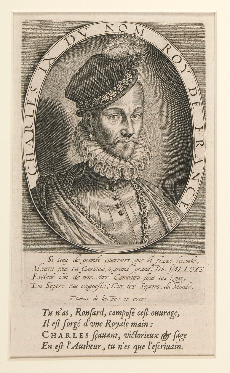 Karel IX., král Francie od Thomas de Leu