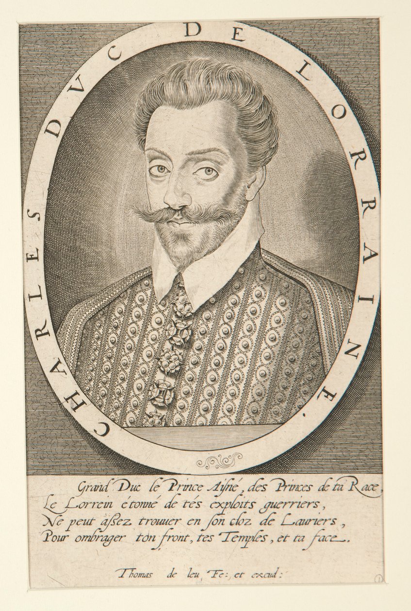 Charles, vévoda lotrinský od Thomas de Leu