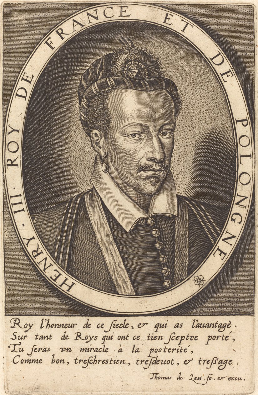 Henri III, král Francie od Thomas de Leu