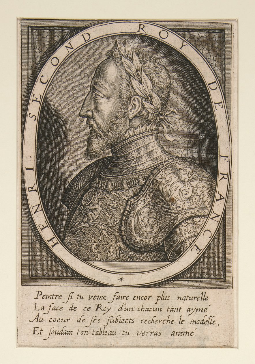 Jindřich II., král Francie od Thomas de Leu