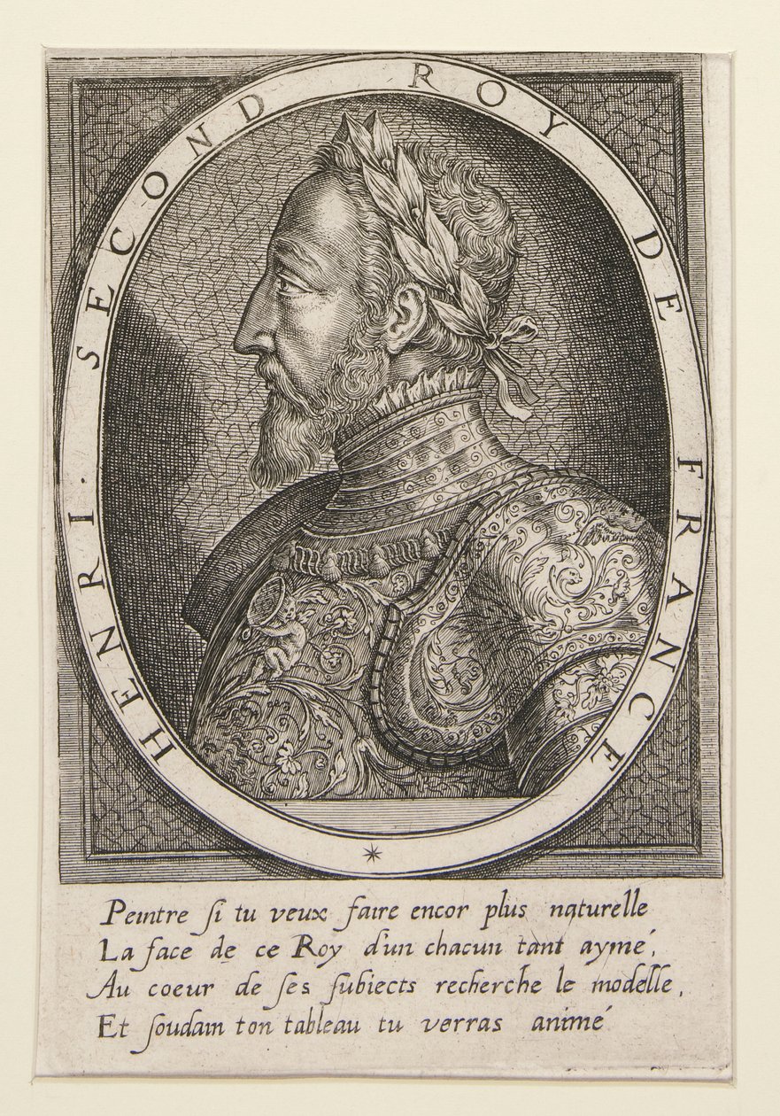 Jindřich II., král Francie od Thomas de Leu