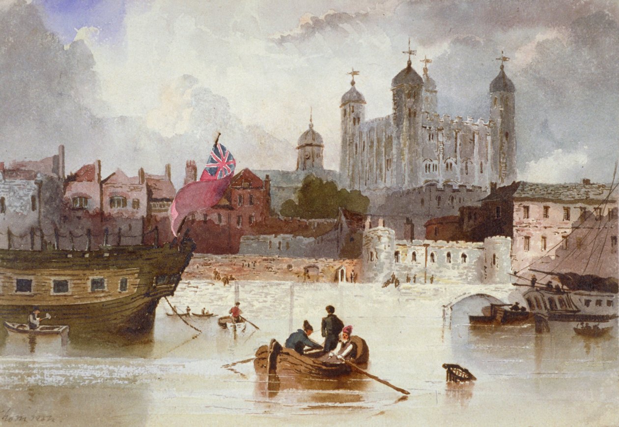Tower of London, c1800 od Thompson