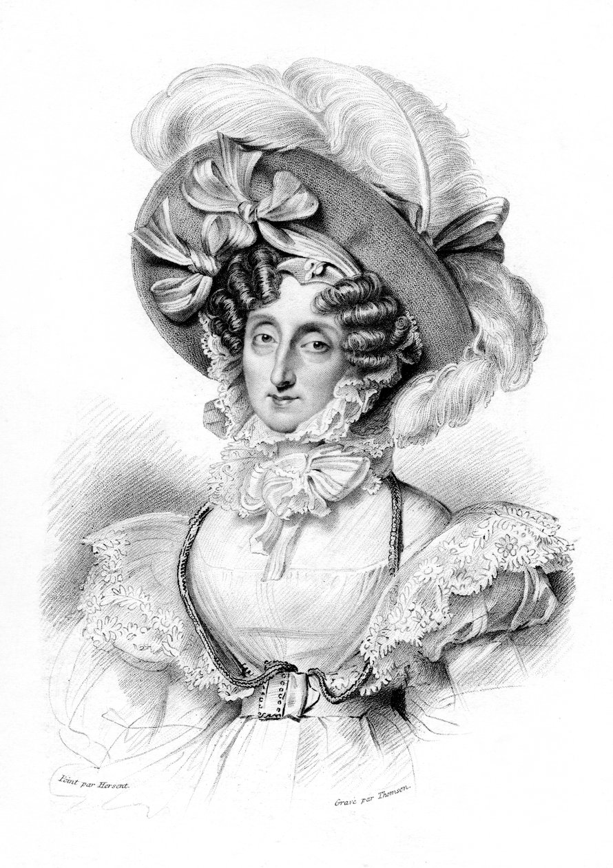 Maria Amalia ze dvou Sicílií, 19. století. od Thomson
