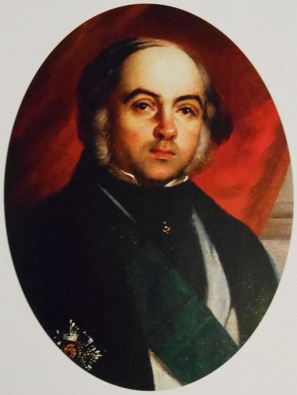 Portrét Jamese Bruce, lorda Elgina od Théophile Hamel