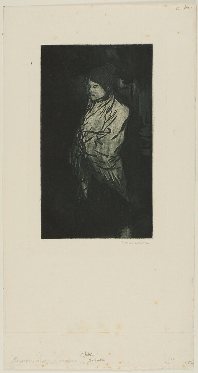 První malý noční kousek od Théophile Alexandre Pierre Steinlen