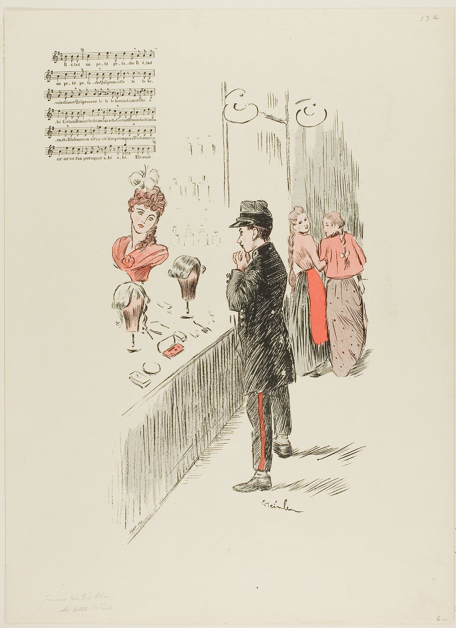 Le Petit Potach od Théophile Alexandre Pierre Steinlen