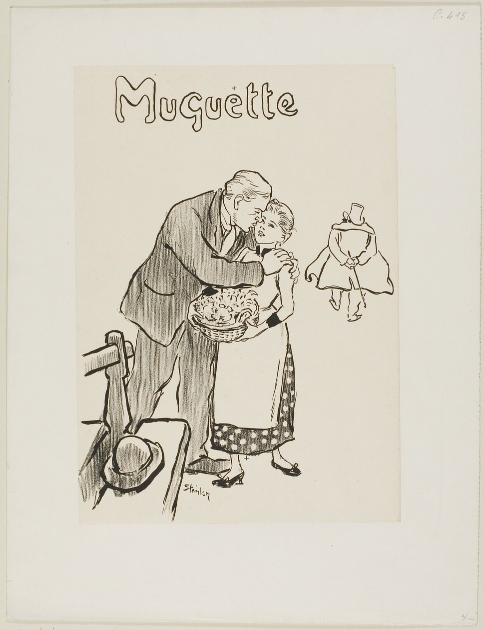 Muguette od Théophile Alexandre Pierre Steinlen