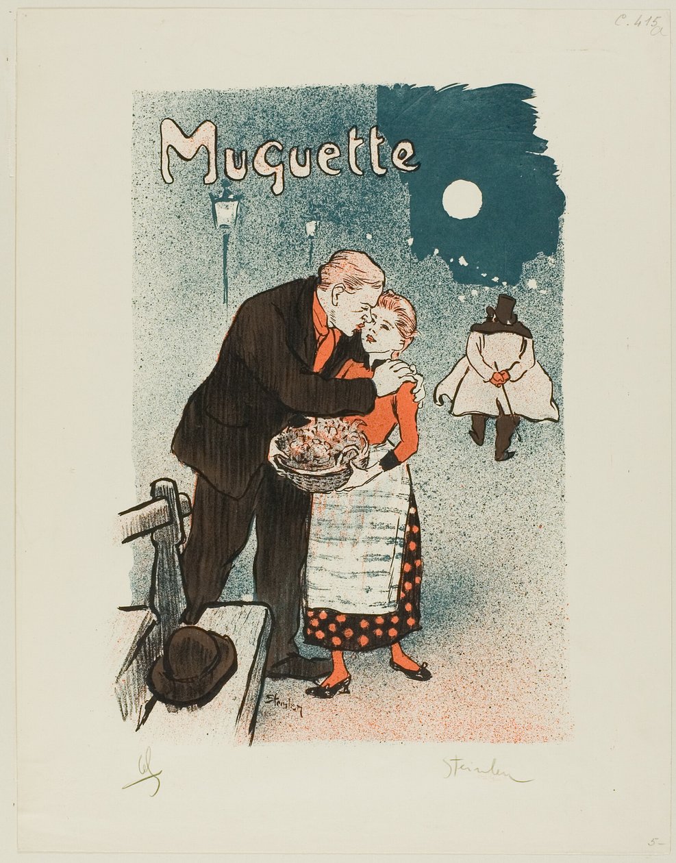 Muguette od Théophile Alexandre Pierre Steinlen